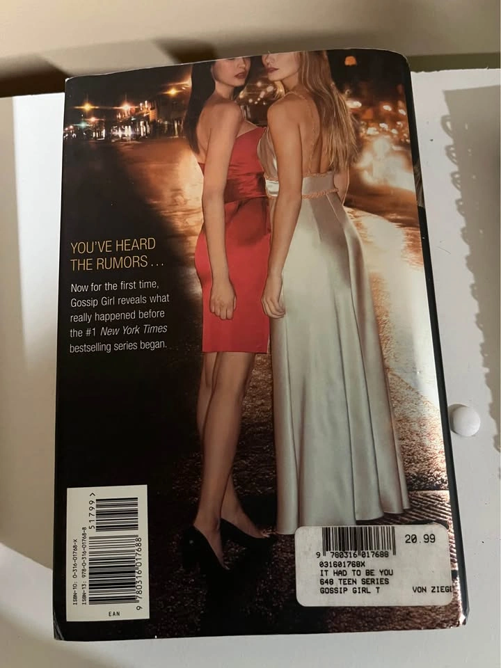 Gossip Girl Prequel Book 'It Had To Be You' - photo 2