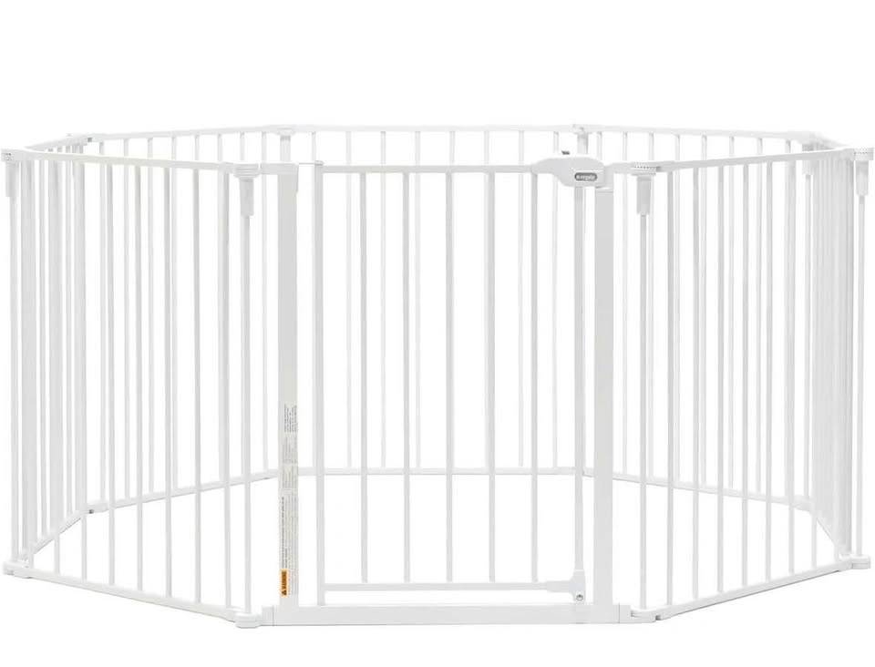 Regalo 192-Inch Super Wide Adjustable Baby Gate & Play Yard