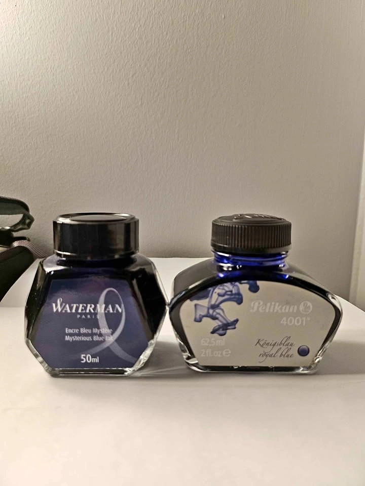 Waterman, Pelikan Fountain Pen Inks