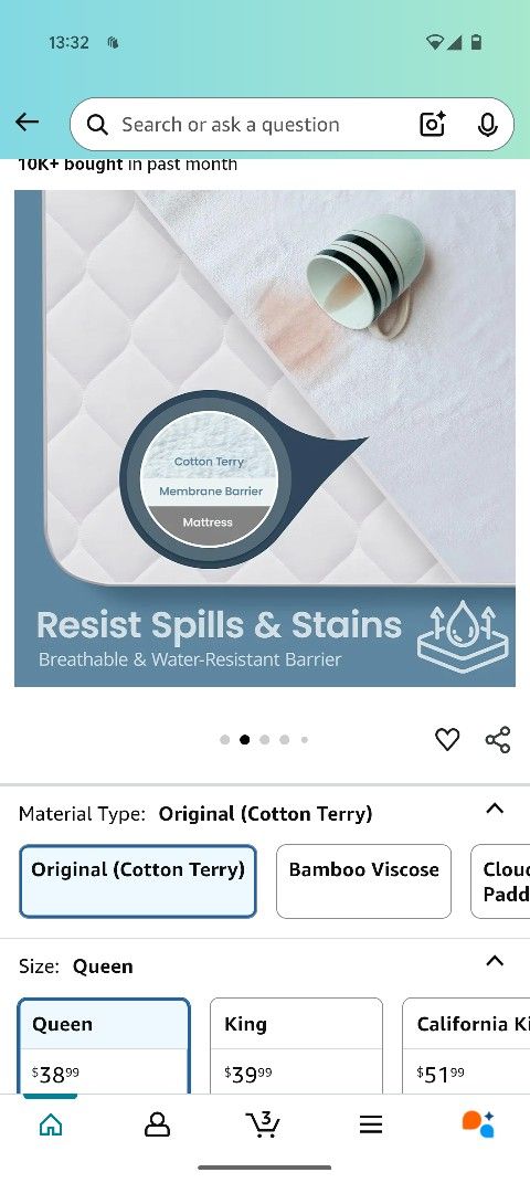 Waterproof Mattress Protector - photo 2