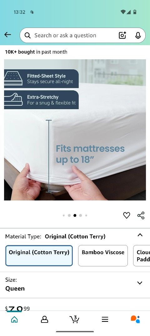 Waterproof Mattress Protector - photo 3
