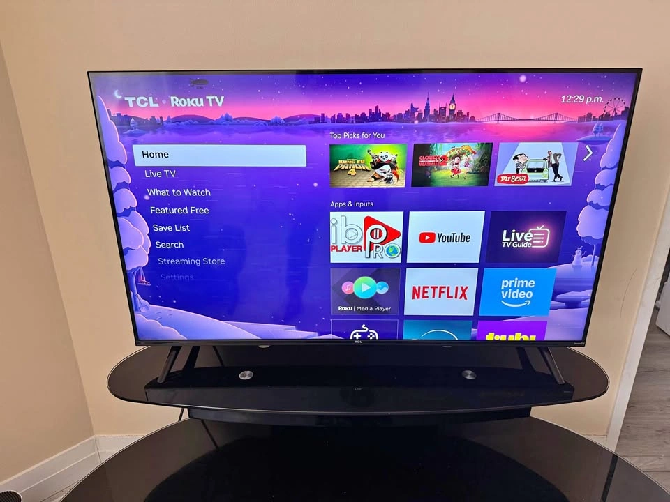 TCL 43" 4-Series 4K UHD HDR Roku Smart TV