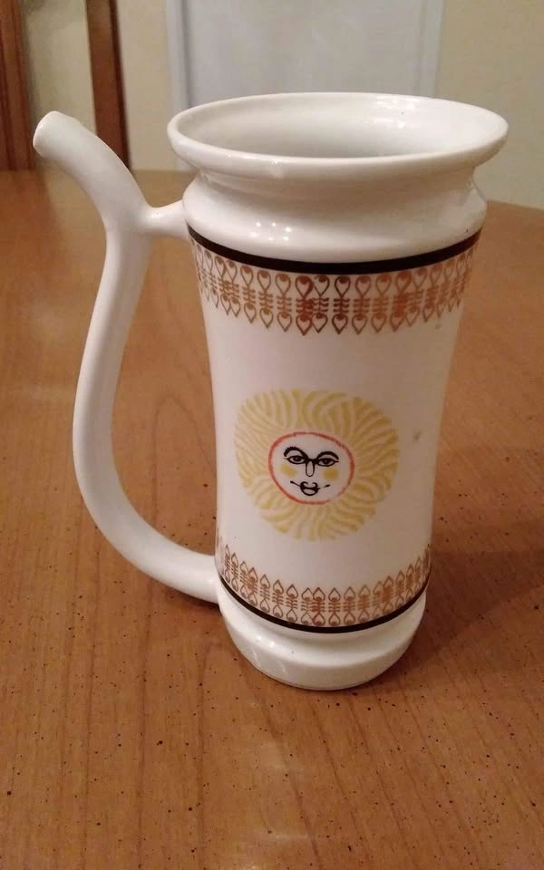 Vintage ceramic sipping cup from Czechoslovakia - photo 3