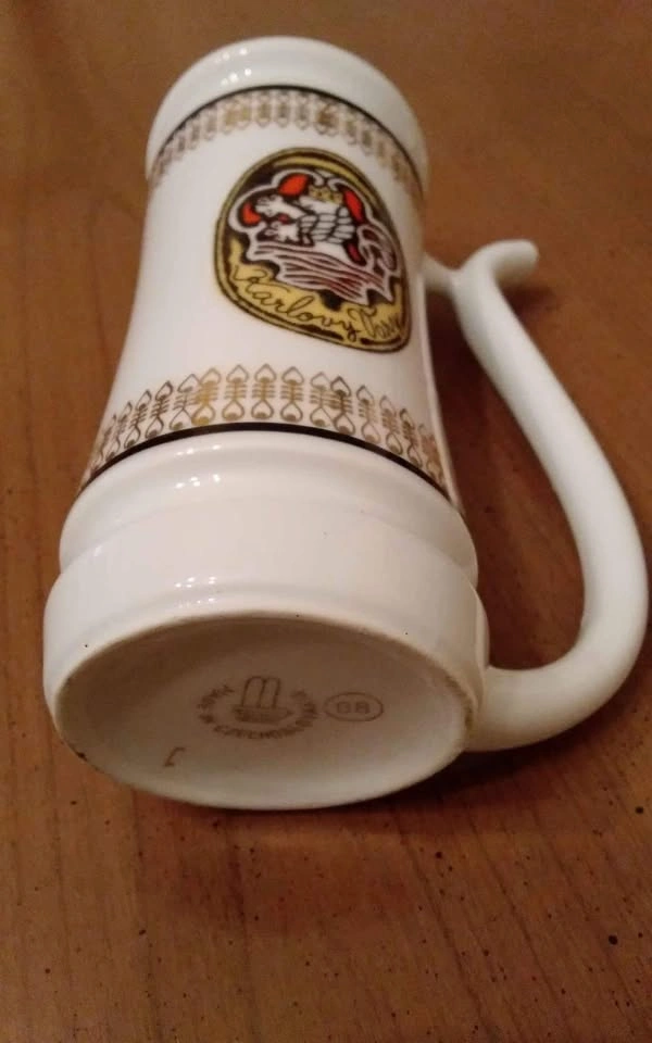 Vintage ceramic sipping cup from Czechoslovakia - photo 5