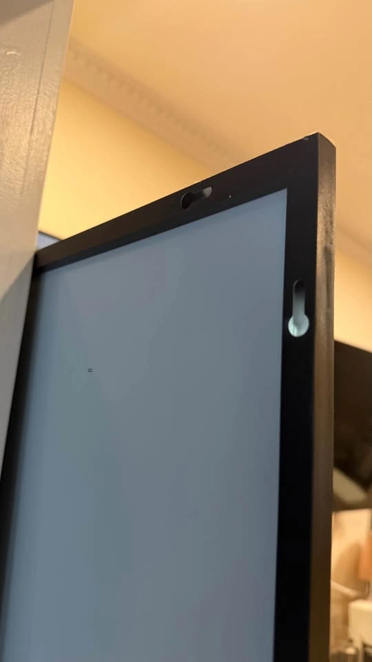 Large black hanging or standing mirror - photo 2