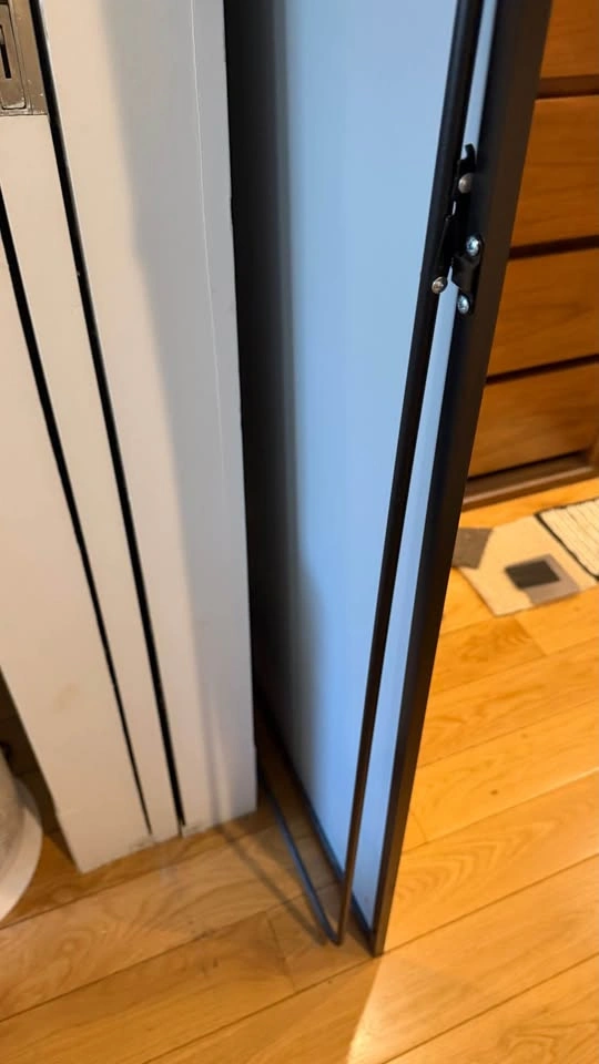 Large black hanging or standing mirror - photo 3