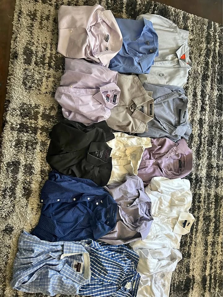 15 Dress Shirts for Teens/Adults - Various Brands & Sizes