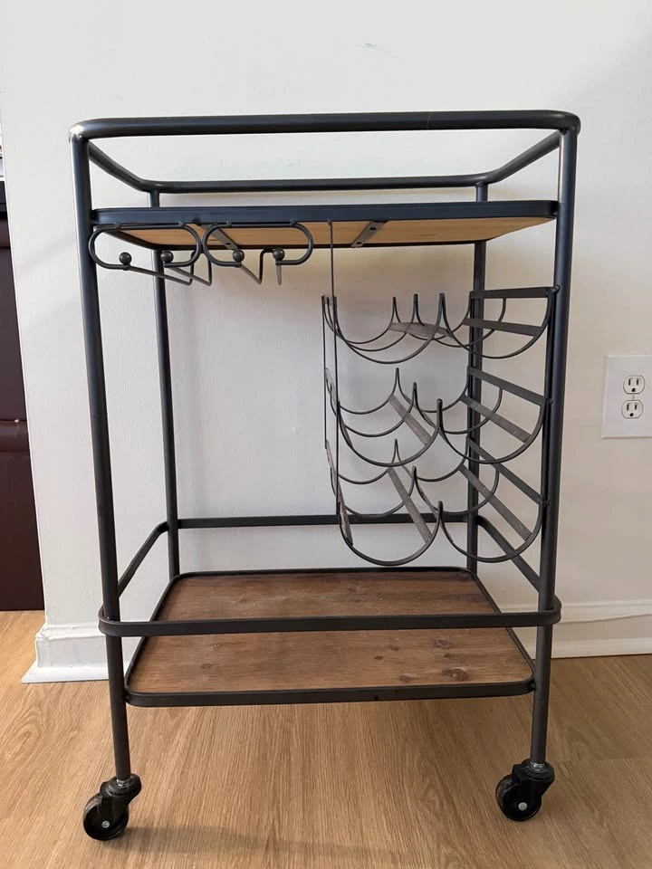 Stylish Industrial Bar Cart - photo 4
