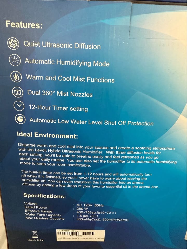2 new and 1 used LEVOIT Humidifier - photo 4