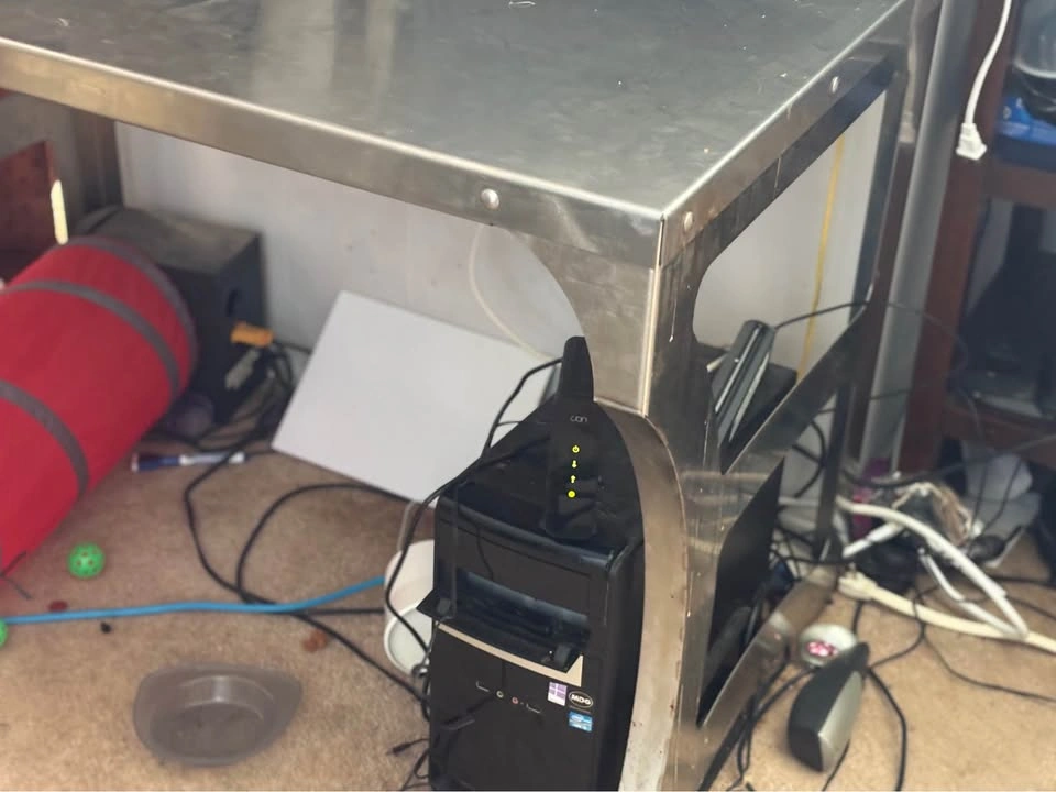 Desk-stainless steel - photo 2