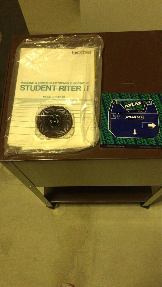 Brother Student-Riter II Electronic Typewriter - photo 5