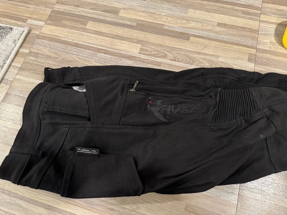 Raven ONYX Armored Motorcycle Jeans - Black, Size 36 Waist - photo 3