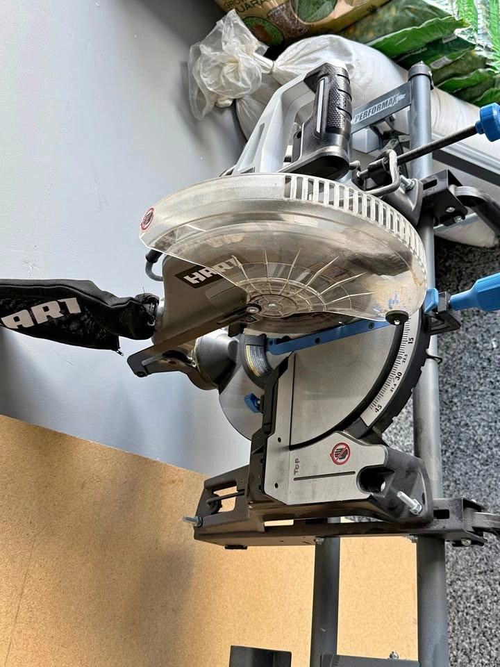 Hart Delta ShopMaster 10 inch Sliding Miter Saw with Stand