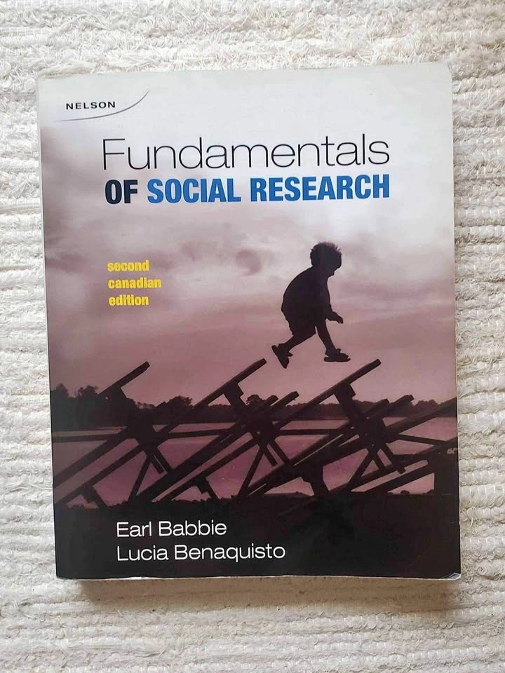 Fundamentals of Social Research - UofT sociology textbook