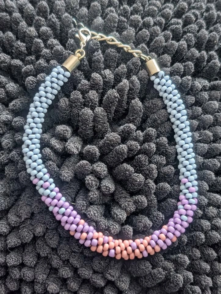 Beautiful handmade beaded set - photo 3