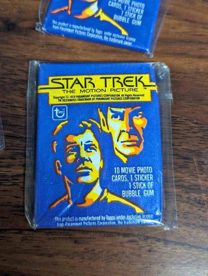 Star Trek the Motion Picture Trading Card Packs