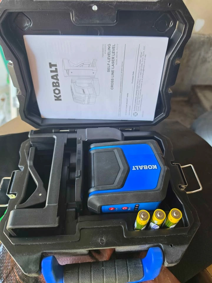 Kobalt Self-Leveling Cross Line Laser Level S9749 - PLC15 - photo 2