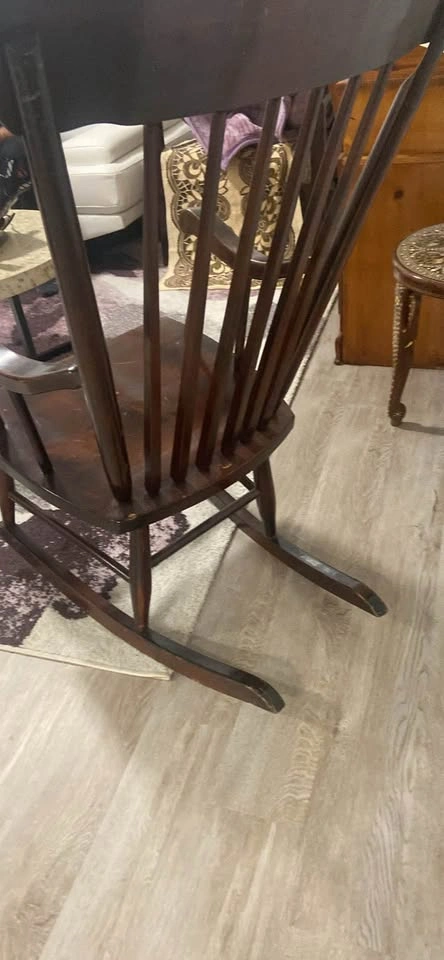 Antique vintage rocking chair - photo 2
