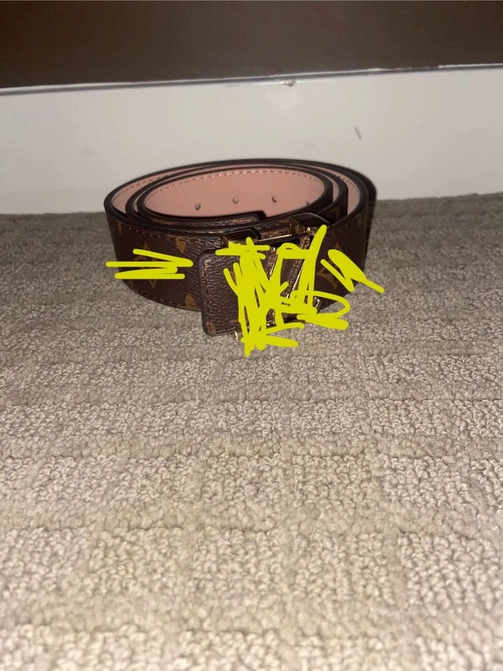 Brown luxury belt - photo 2