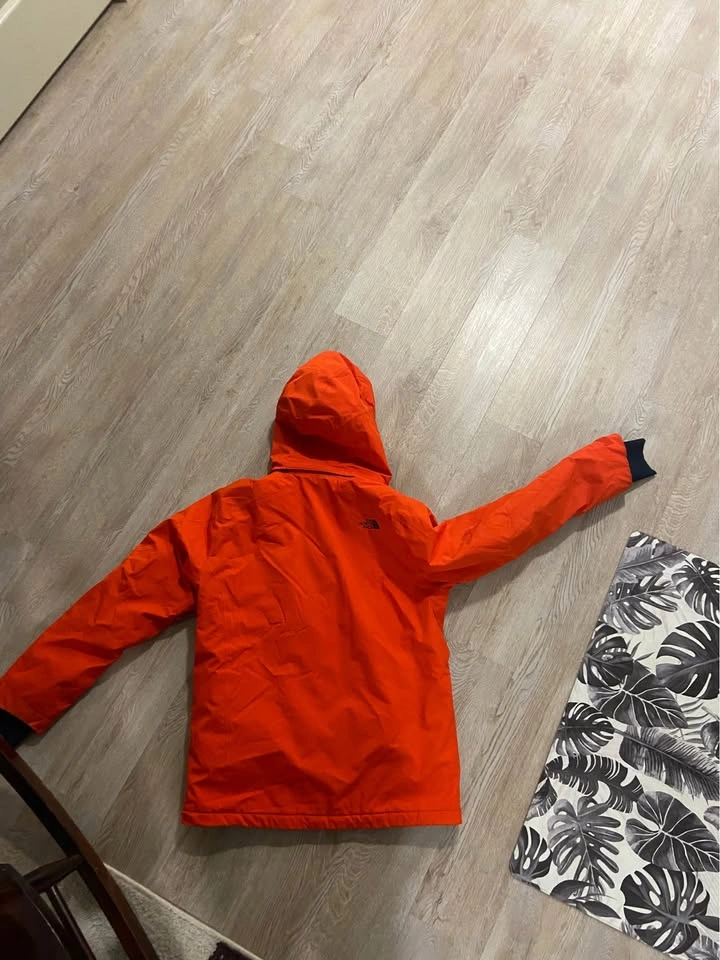 Orange North Face Coat - Men's Medium - photo 3