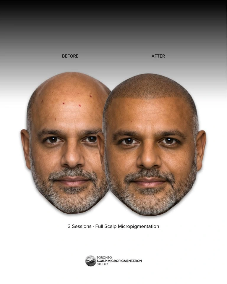 Hair Loss Solution | Scalp Micropigmentation SMP - photo 3
