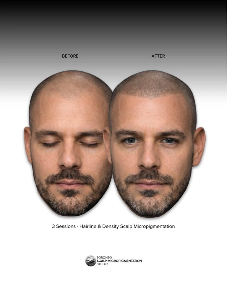 Hair Loss Solution | Scalp Micropigmentation SMP - photo 5