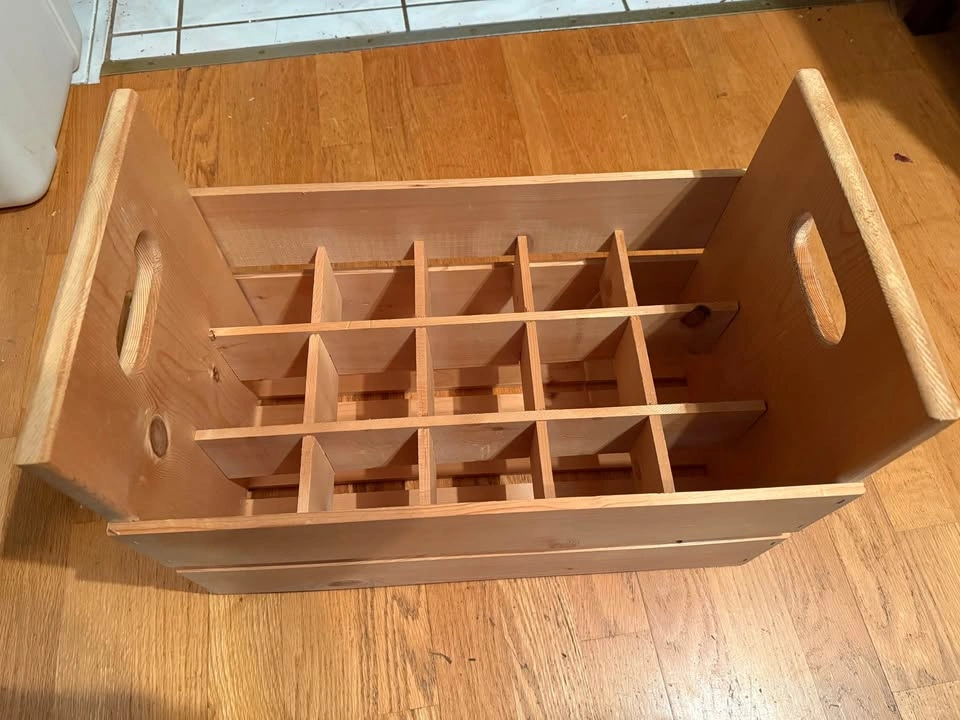 Wooden wine crate - photo 4