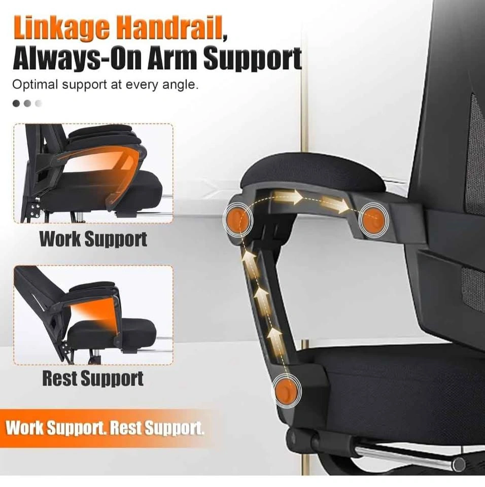 Ergonomic Mesh Office Chair with Headrest - photo 5