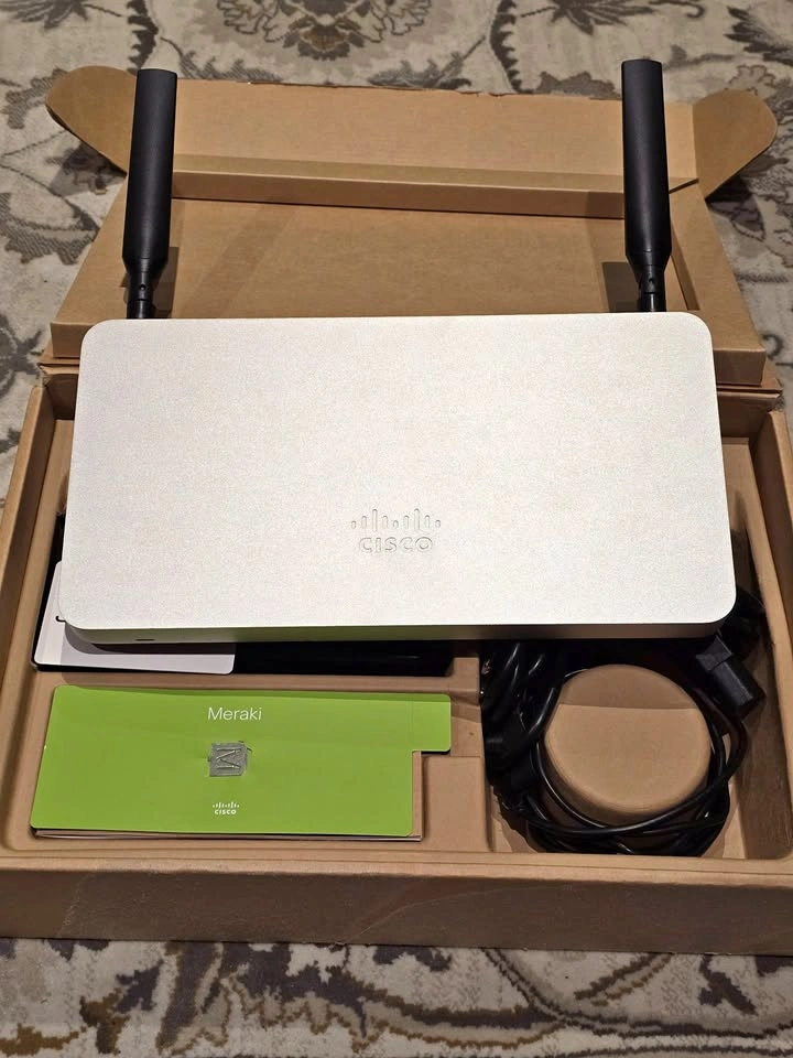 Meraki Cisco MX68CW Router with 4G/LTE