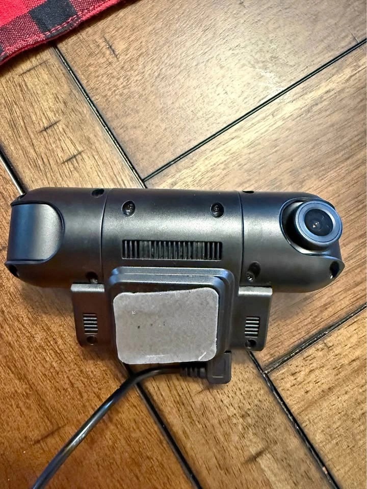 Dash Cam with Front and Inward Facing Cameras