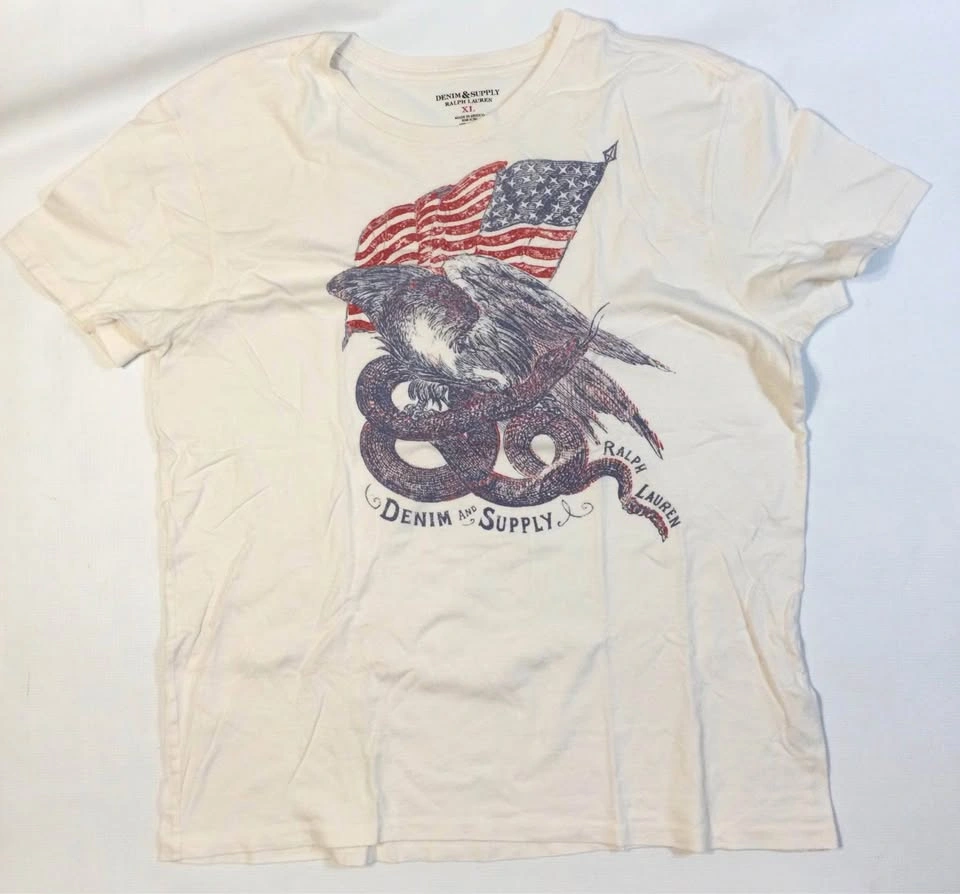 Rare!!! Vintage DENIM & SUPPLY T Shirts, XL - photo 3