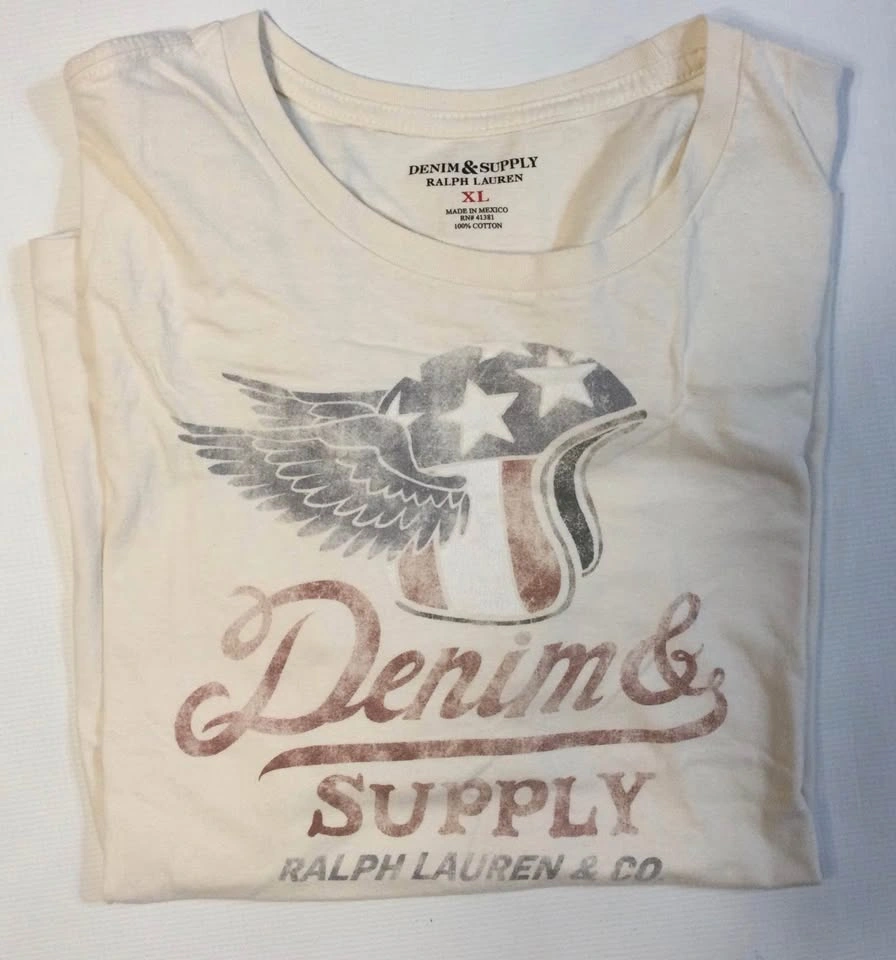 Rare!!! Vintage DENIM & SUPPLY T Shirts, XL - photo 4