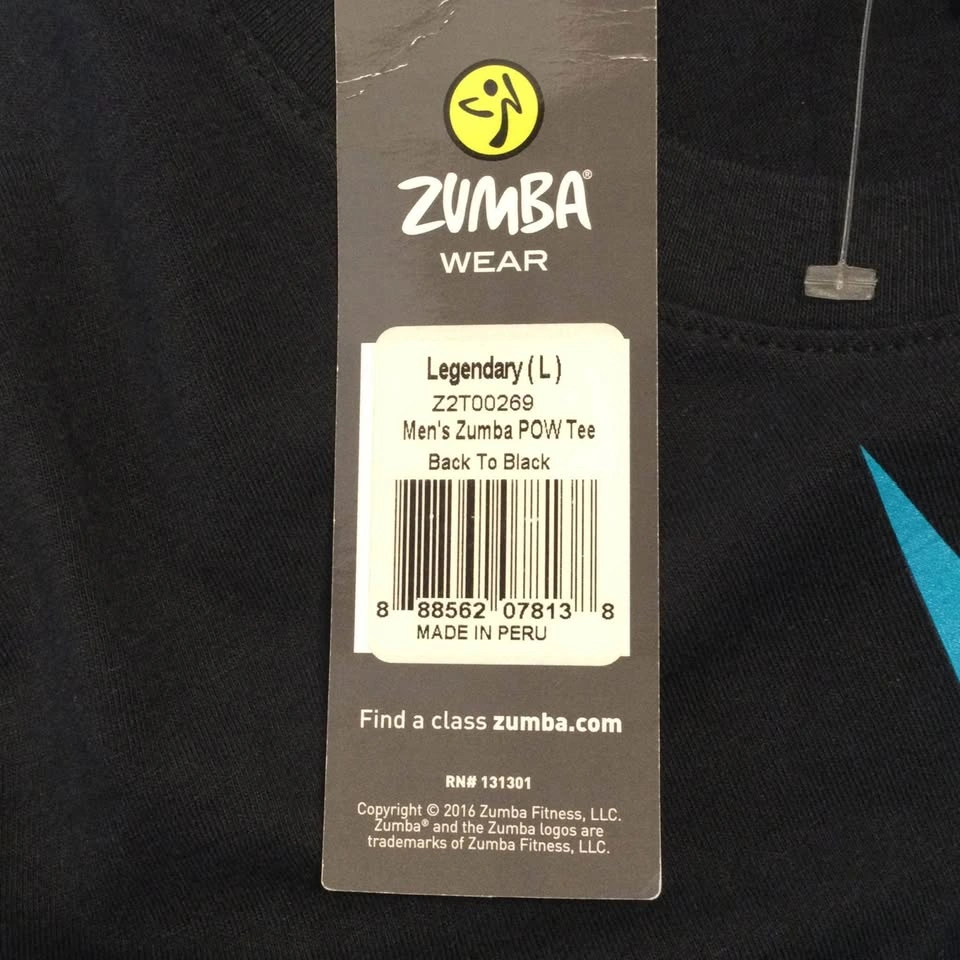 🌱ZUMBA T-SHIRT, Men's Sz. L - photo 3