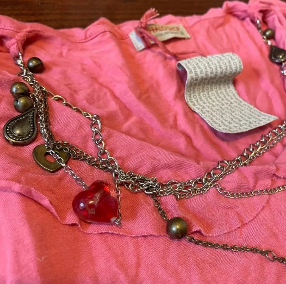 NWT Buffalo Shop Ruffle Sleeve Top - Size L image indicator(3)