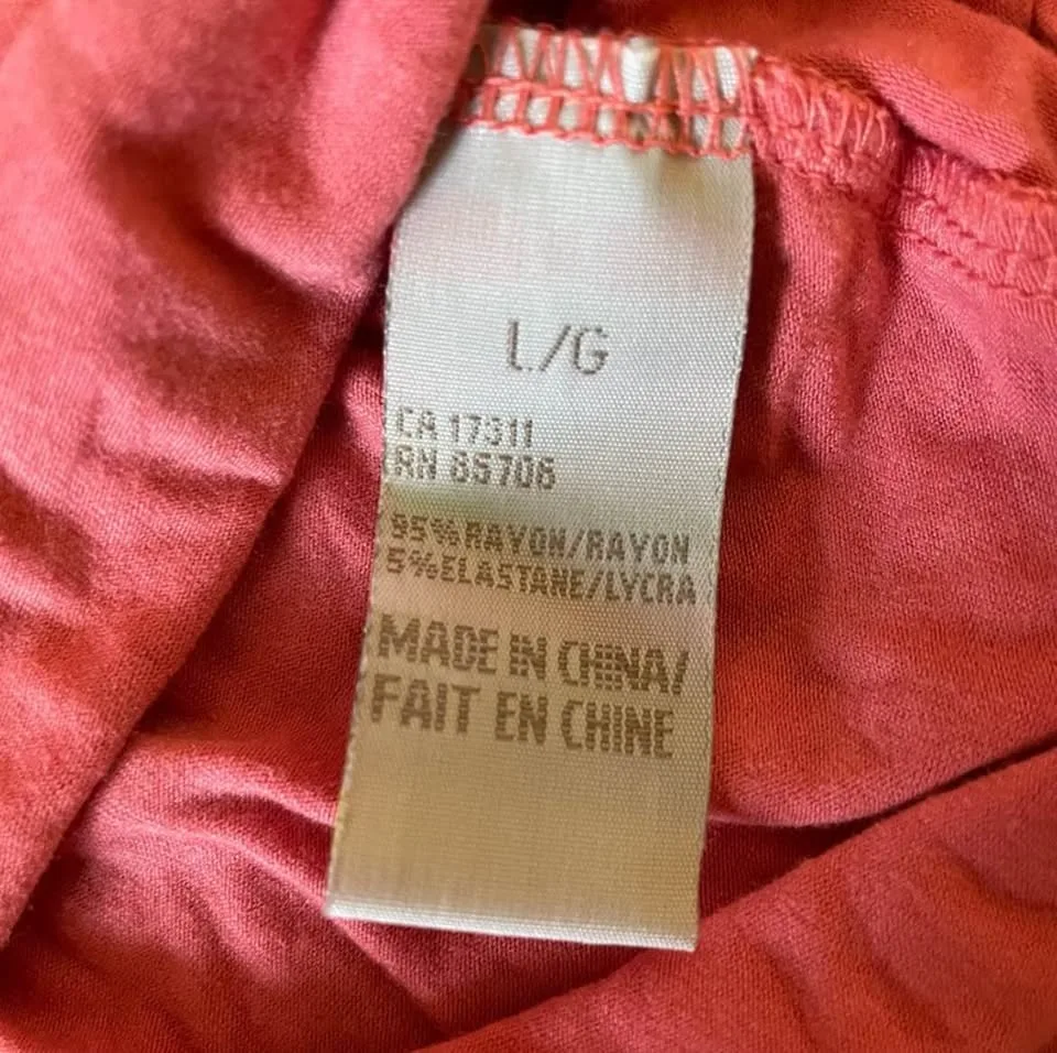 NWT Buffalo Shop Ruffle Sleeve Top - Size L image indicator(5)