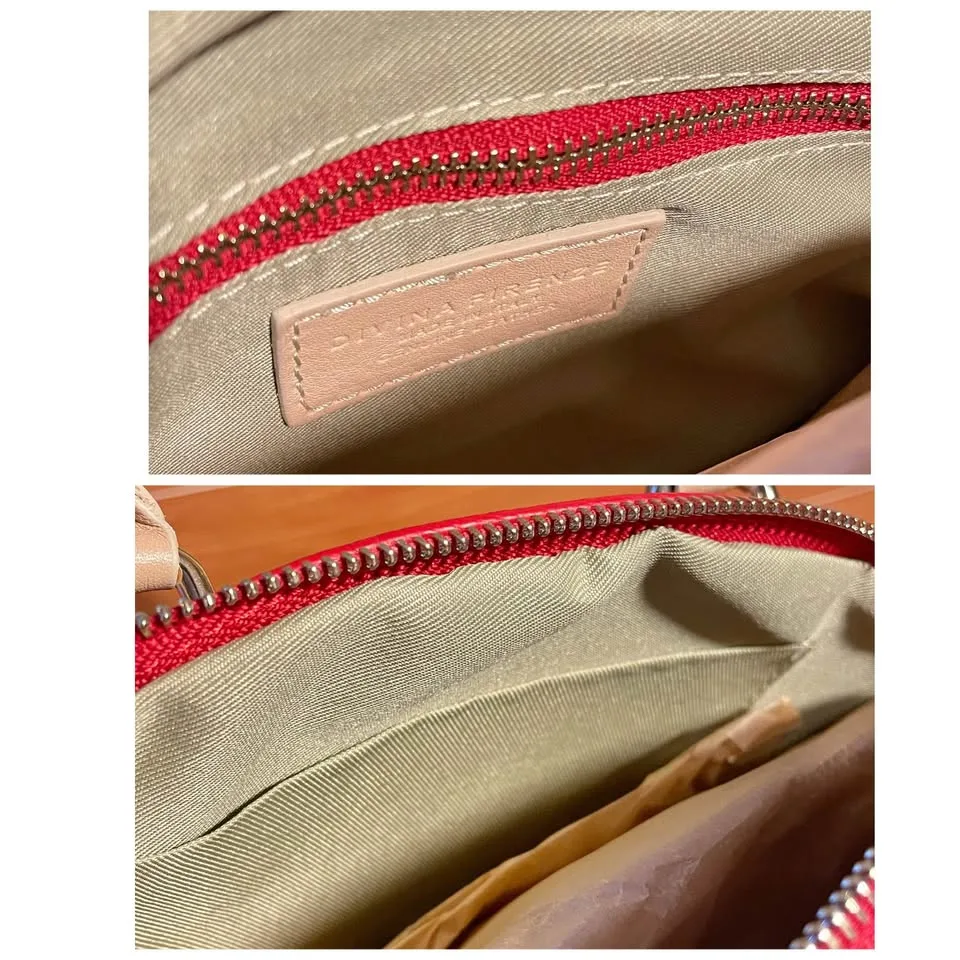 NWT✨Italian Designer Handbag in Red image indicator(6)