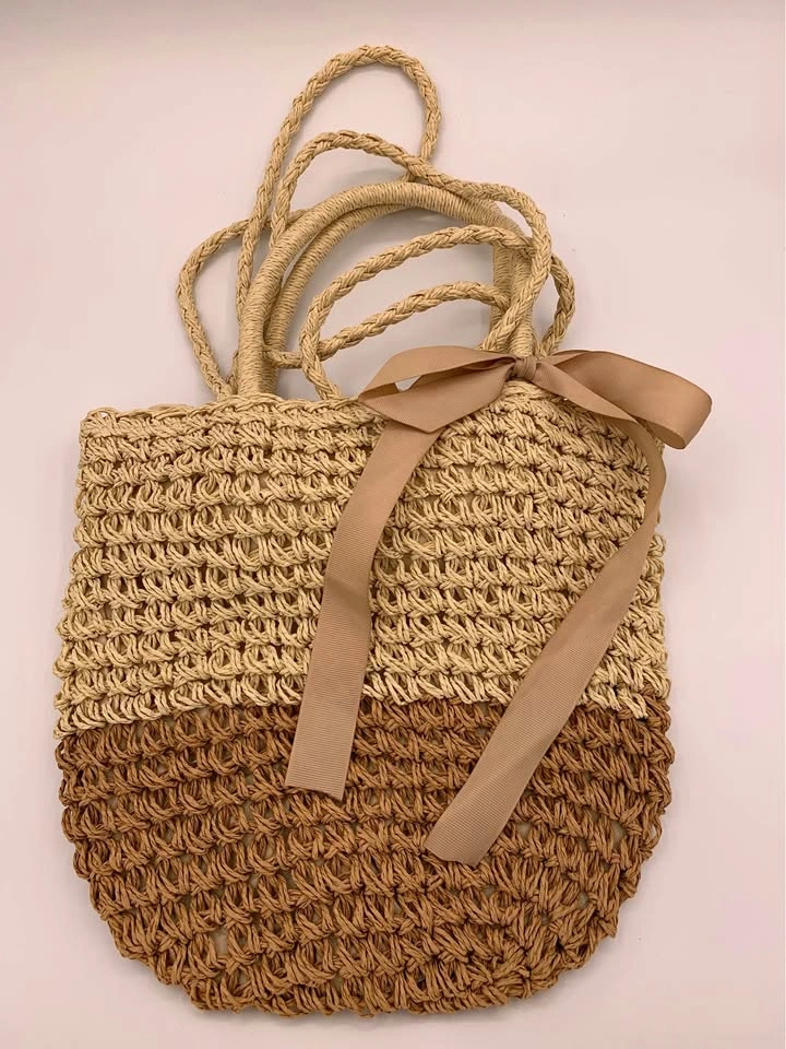 Crossbody Rattan Bag