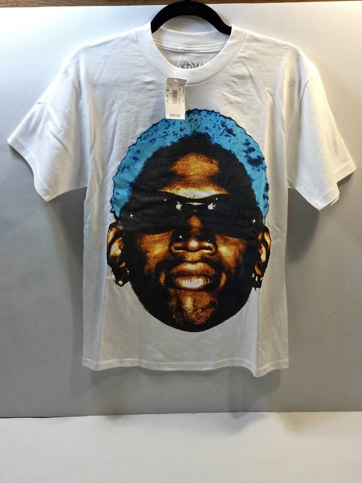 🌱Dennis Rodman NEW WITH TAG T-SHIRT Men's Sz. S