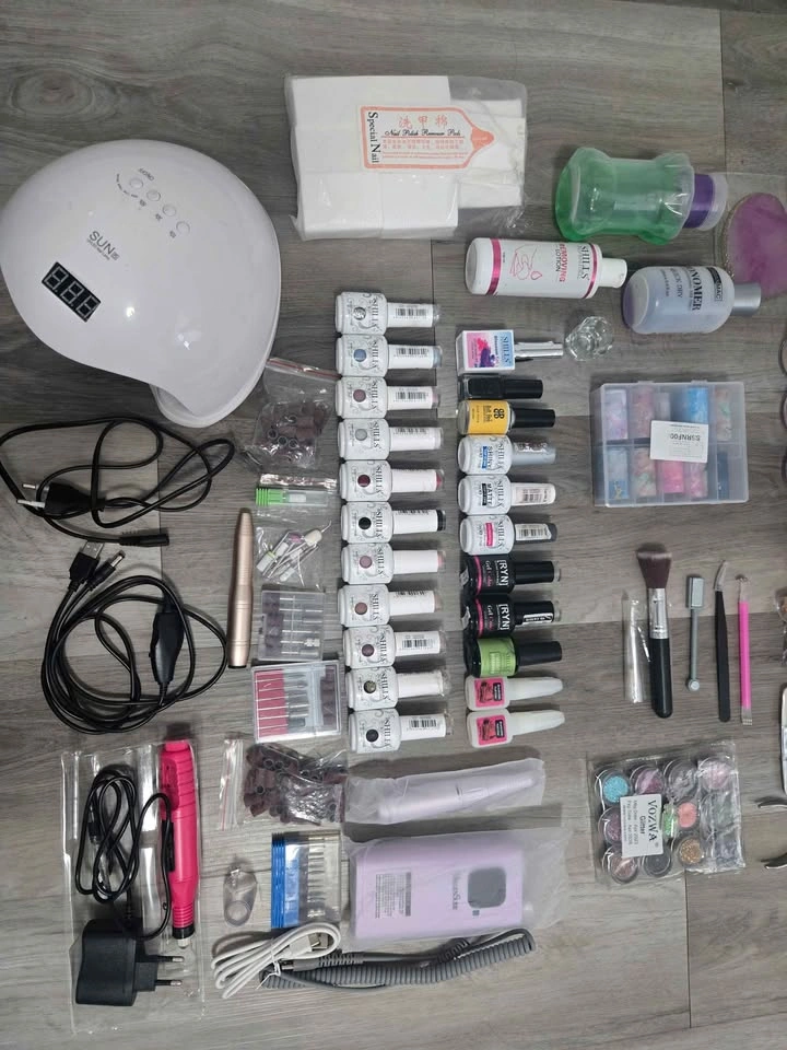 Ultimate Professional Nail Art Kit - UV Lamp, Drill & Supplies - photo 3
