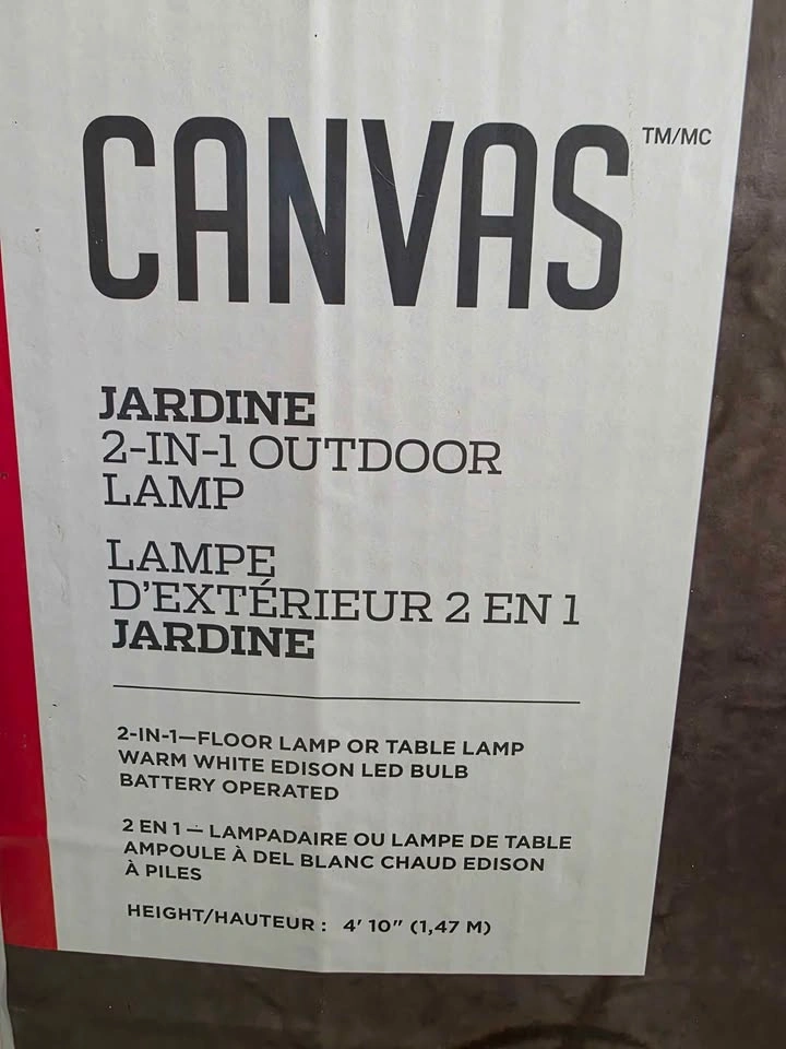 Canvas Outdoor Lamp - photo 4