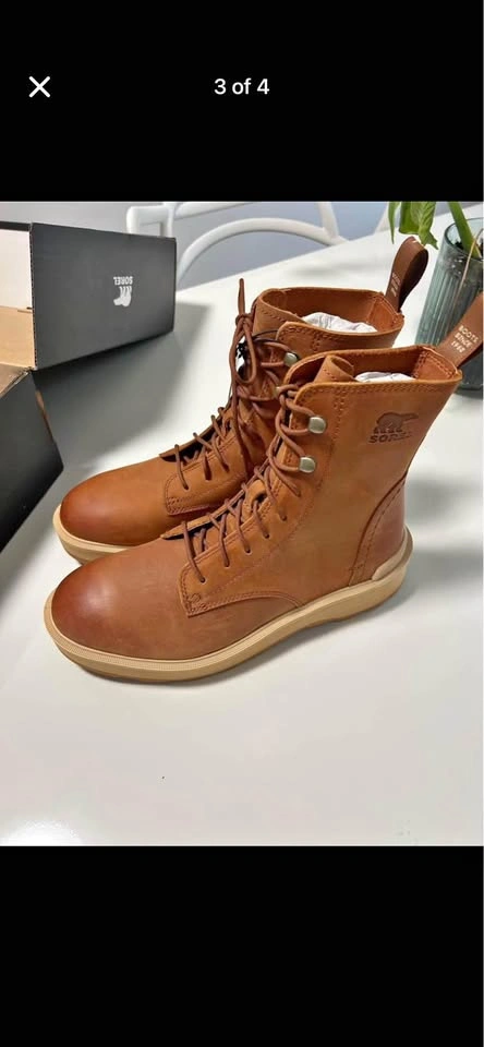 Brand New Sorel Boots Hi-Line Lace Size 8 Women’s