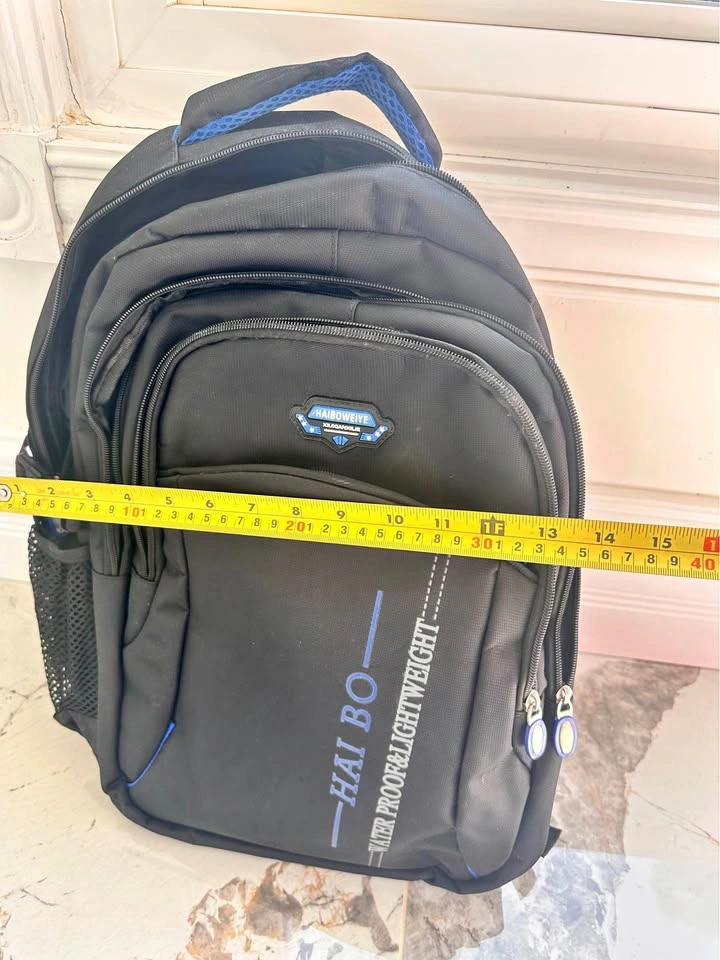 Large Waterproof & Lightweight Backpack – Multi-Compartment Lapt