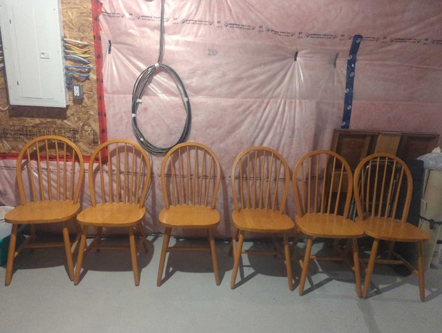 IKEA Skogsta Kitchen Dining Chairs Set of 6