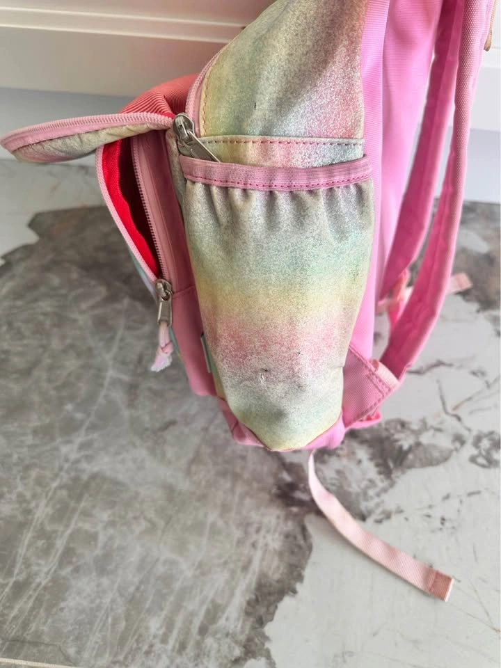 Vastly Kids Sparkly Unicorn Backpack - Rainbow Glitter - photo 3