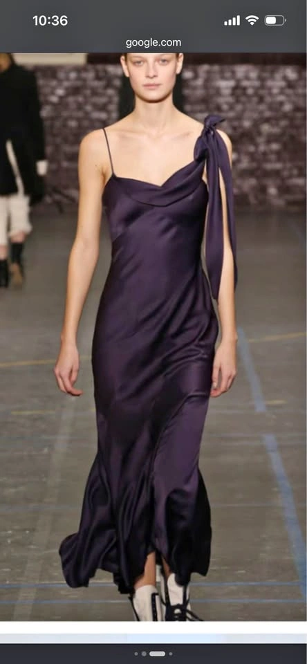 John Galliano 2016 Black Evening Gown