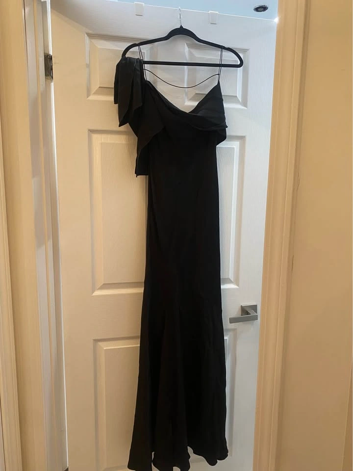 John Galliano 2016 Black Evening Gown - photo 2