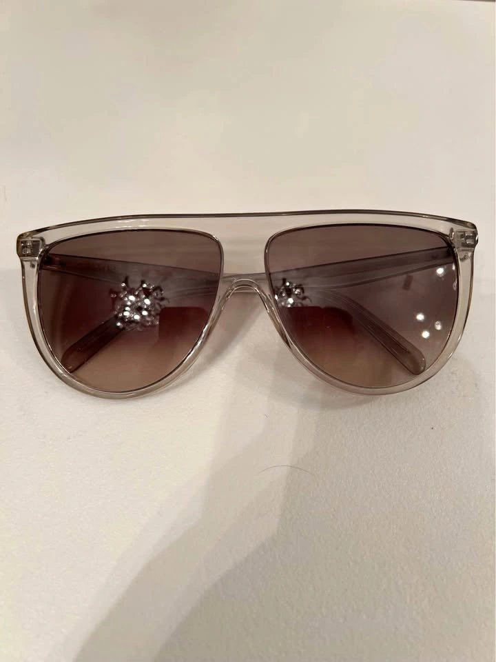 Celine Grey Gradient CL41435/S Thin Shadow Oversized Sunglasses