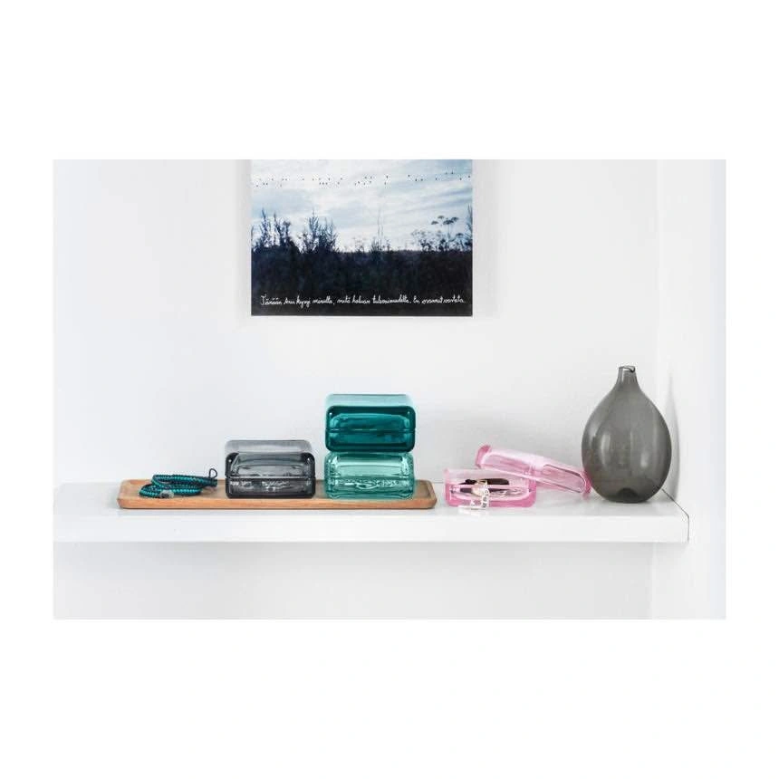 Iittala Vitriini Jewelry/ Trinket Box sea blue - photo 3