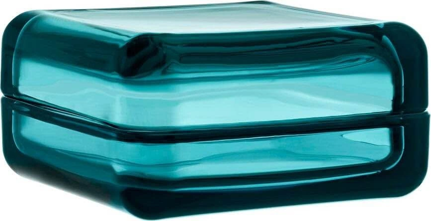 Iittala Vitriini Jewelry/ Trinket Box sea blue - photo 5