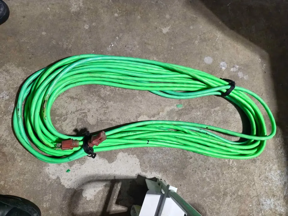 50 ft Heavy duty industrial extension cable hose image indicator(2)